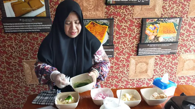 Gurihnya Pempek Pistel Warna-Warni Tanpa Cuko Palembang