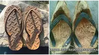 6 Potret Sandal Jepit Versi Kearifan Lokal Ini Bikin Geleng Kepala