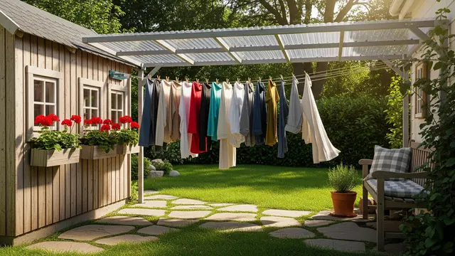 Kebun Mini dengan Kanopi Transparan