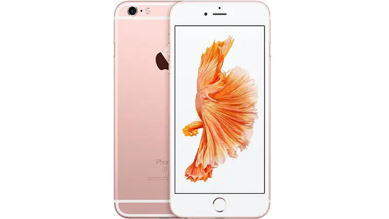 Dituang Cairan Kimia, Warna `Rose Gold` iPhone 6s Langsung Pudar