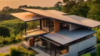 7 Model Atap Rumah Asimetris 3 Trap, Bikin Tampilan Rumah Makin Estetik