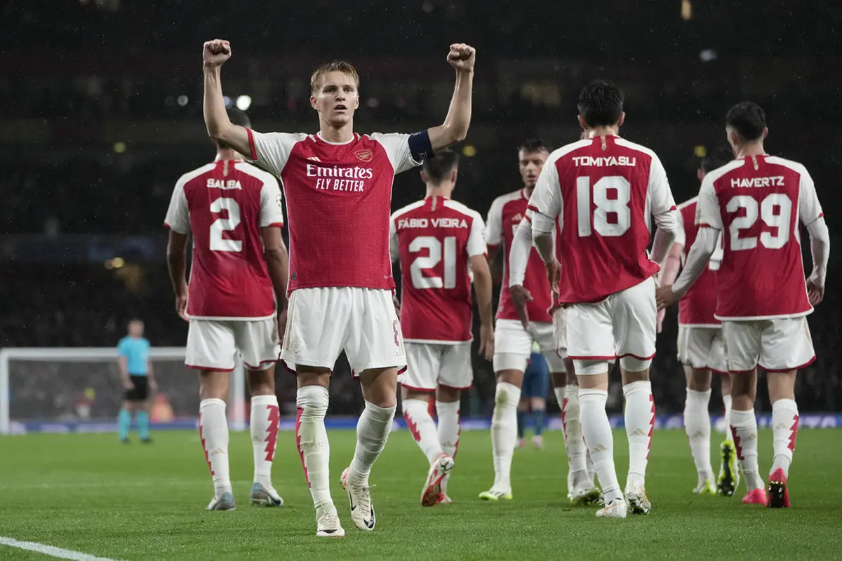 Arsenal vs PSV, Liga Champions