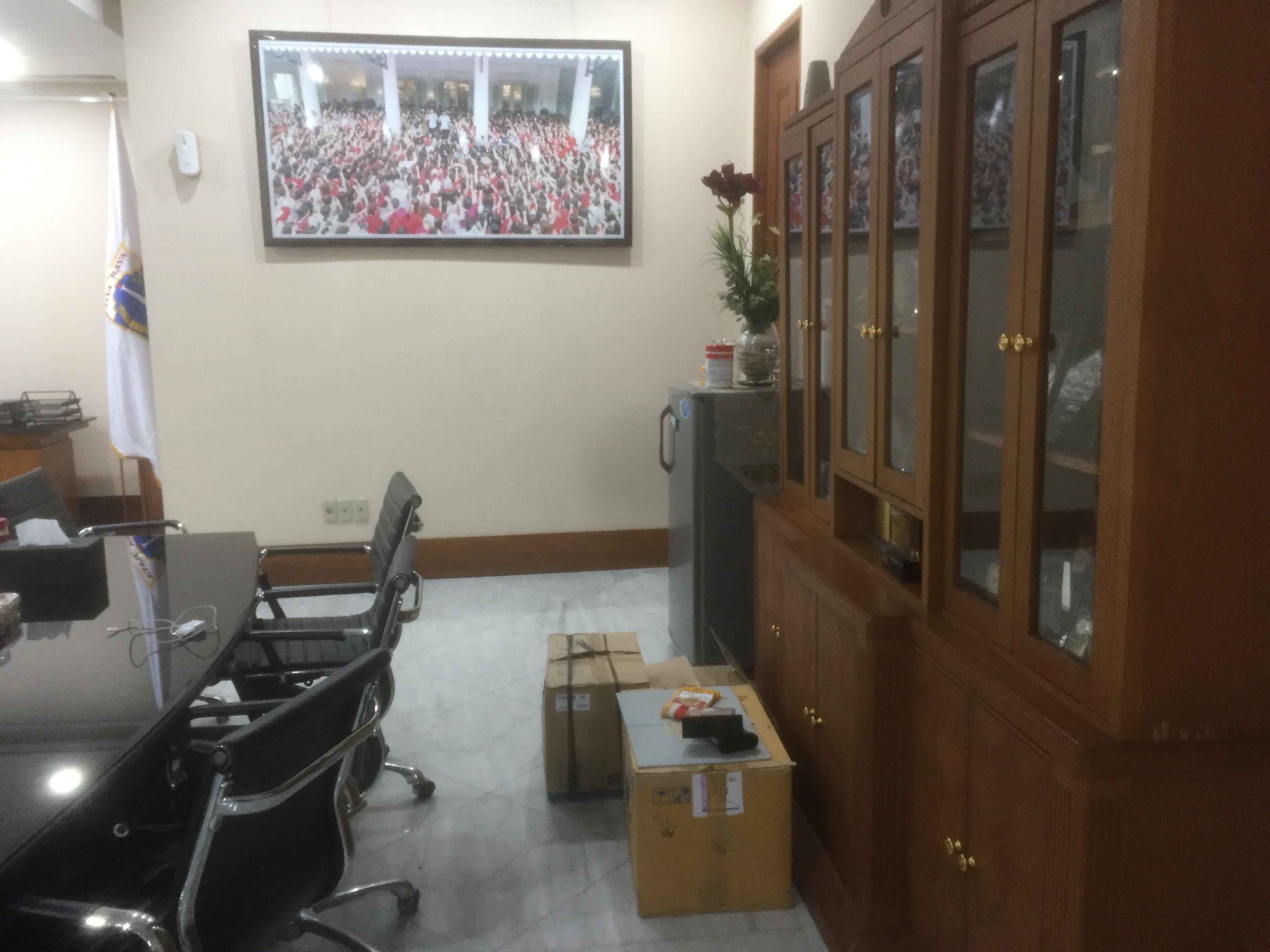 Hari Terakhir Kerja, Begini Kosongnya Ruang Kerja Djarot