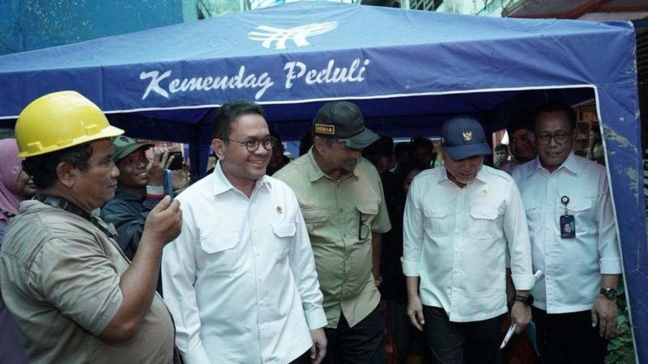 Mendag Budi Santoso: Pemulihan Pasar Aceh Tamiang Capai 80 Persen Pascabencana, Ekonomi Kembali Bergeliat