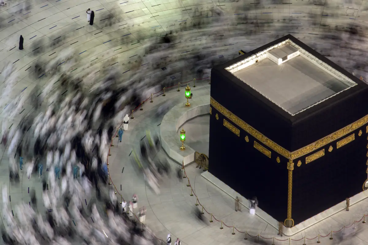 Suasana Masjidil Haram Usai Pembatasan COVID-19 Dilonggarkan