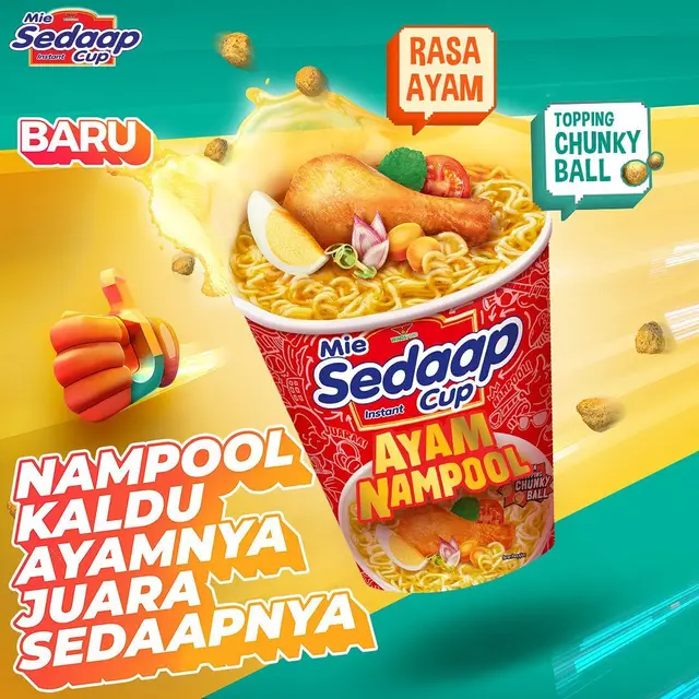 Mie Sedaap Cup.