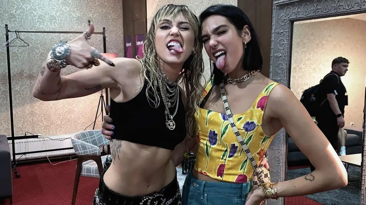 Miley Cyrus - Dua Lipa