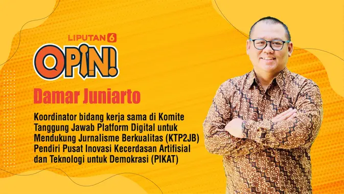 Damar Juniarto dan Peta Baru Tanggung Jawab Platform Digital