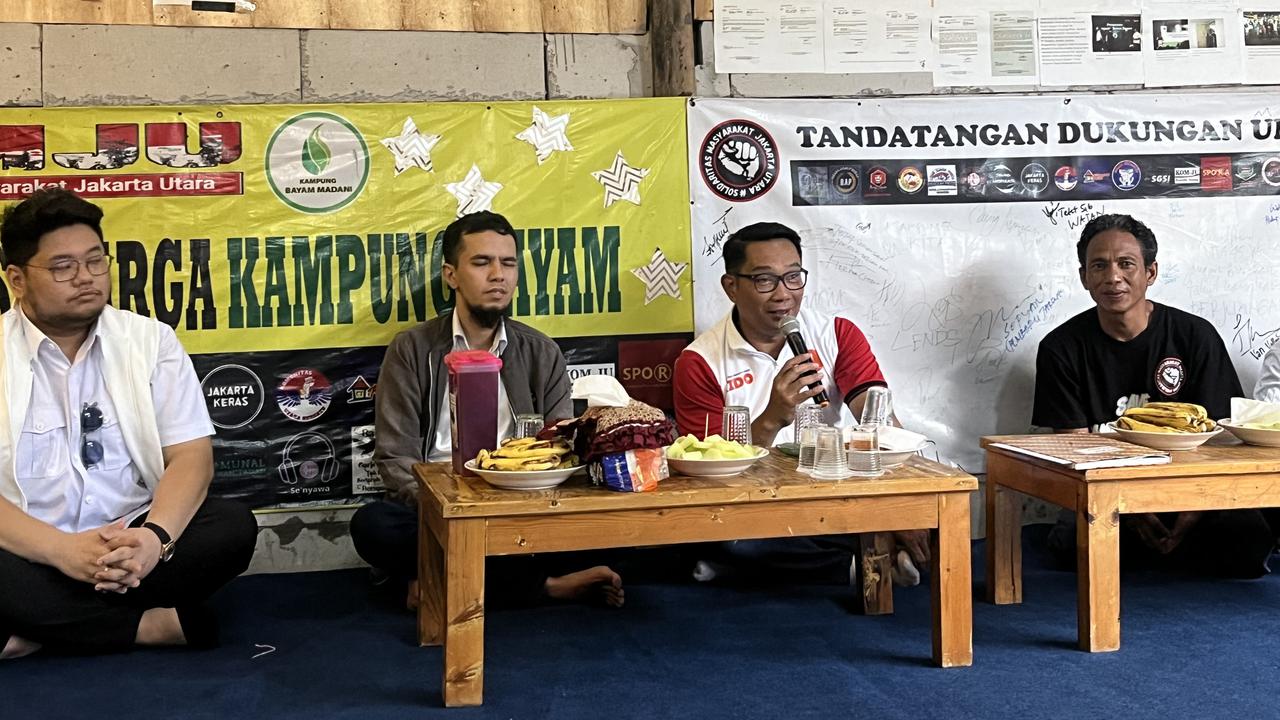 Ridwan Kamil Tawarkan Warga Kampung Bayam jadi Konseptor Program Pertanian Kota