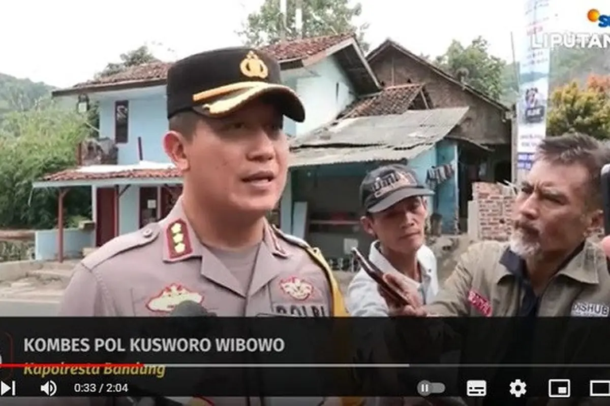 Kapolresta Bandung, Kombes Kusworo Wibowo mempersilakan, warga yang mudik tetapi tidak membawa kendaraan bisa menitipkannya ke kantor Polsek di wilayah Bandung dan Polresta Bandung. (YouTube Liputan6)