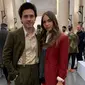 Hana Cross dan Brooklyn Beckham kompak kenakan suit di London Fashion Week 2019. (Foto: instagram.com/hancross)