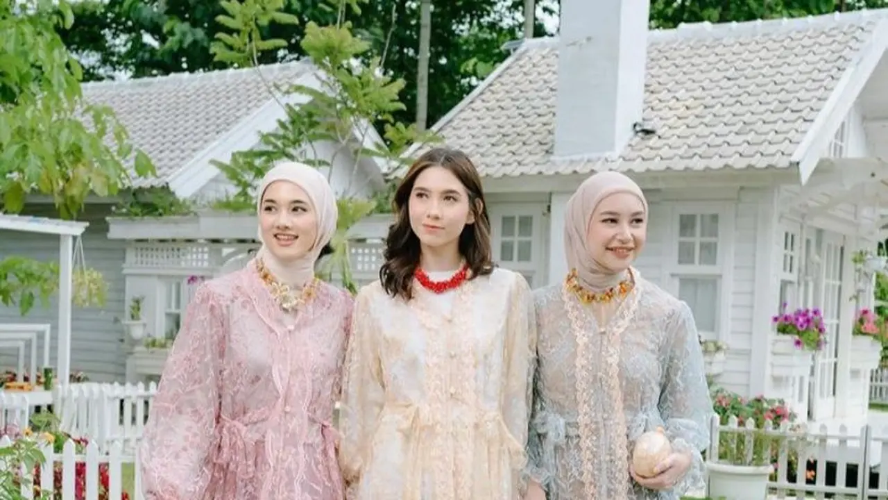 Baju lebaran wanita Malaika Series (Sumber: Instagram/haideeorlin)