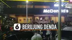 Seremonial dengan keramaian di McD Sarinah disebut melanggar Pergub DKI No. 41 Tahun 2020.