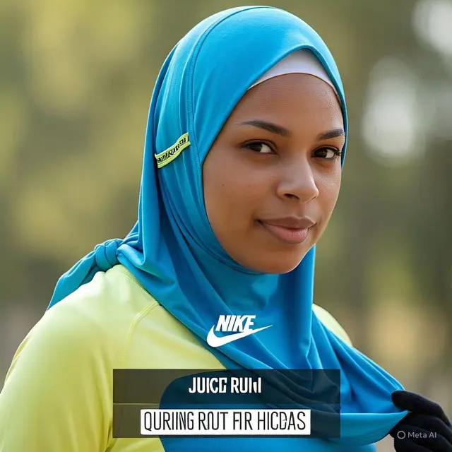 Hijab Sport dengan Teknologi Quick-Dry
