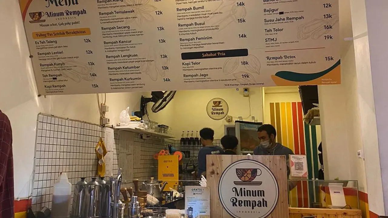 Kedai Minum Rempah Indonesia