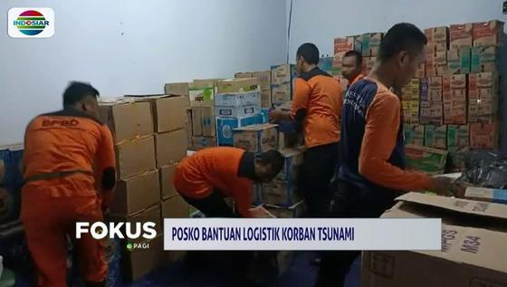 Bantuan Makanan hingga Pakaian Siap Disalurkan untuk Korban Tsunami Anyer