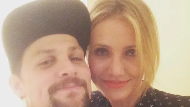 Benji Madden dan Cameron Diaz (Instagram/ benjaminmadden)