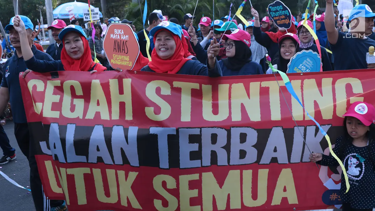 Ratusan Orang Ikuti Kampanye Cegah Stunting