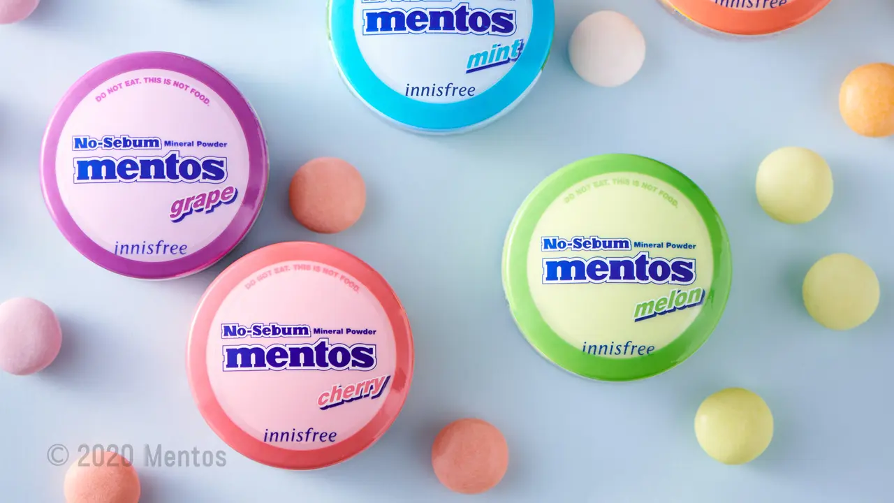 Bedak Terbaik Innisfree Dikemas Menggemaskan Berbentuk Permen Mentos
