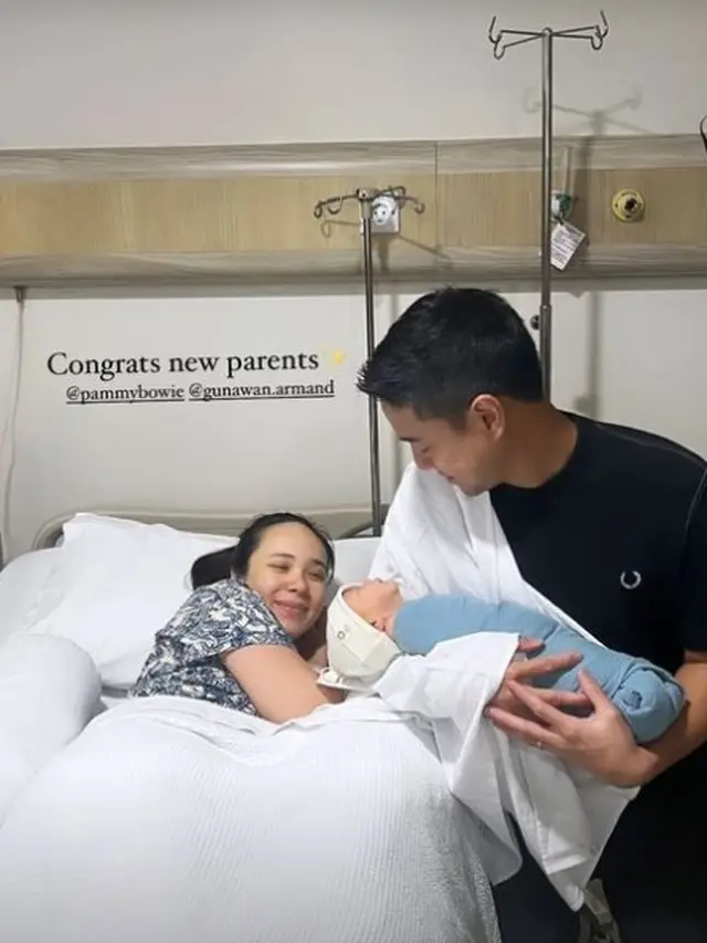 Pamela Bowie melahirkan anak pertama (Instagram/pammybowie)