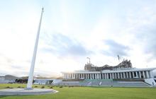Proses Pengibaran Bendera Merah Putih saat HUT ke-79 RI Hanya di IKN