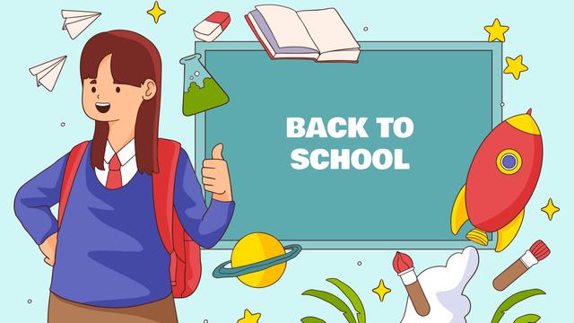 Ilustrasi kembali ke sekolah