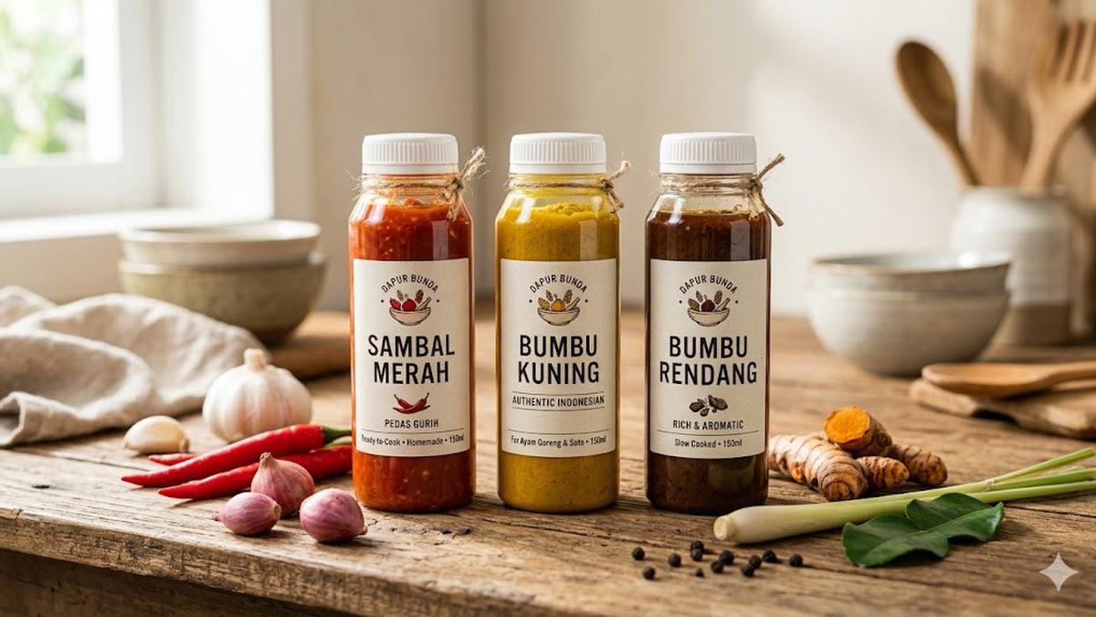 10 Bisnis Bumbu Dapur Rumahan yang Selalu Dicari Ibu-Ibu dan Laris Setiap Hari