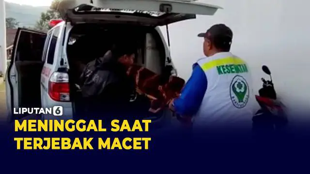 Seorang pemudik meninggal dunia di dalam kendaraan di tengah kemacetan yang tejadi di daerah Wado Malangbong Jawa Barat. Korban sedang dalam perjalanan bersama keluarga menuju Purwokerto.