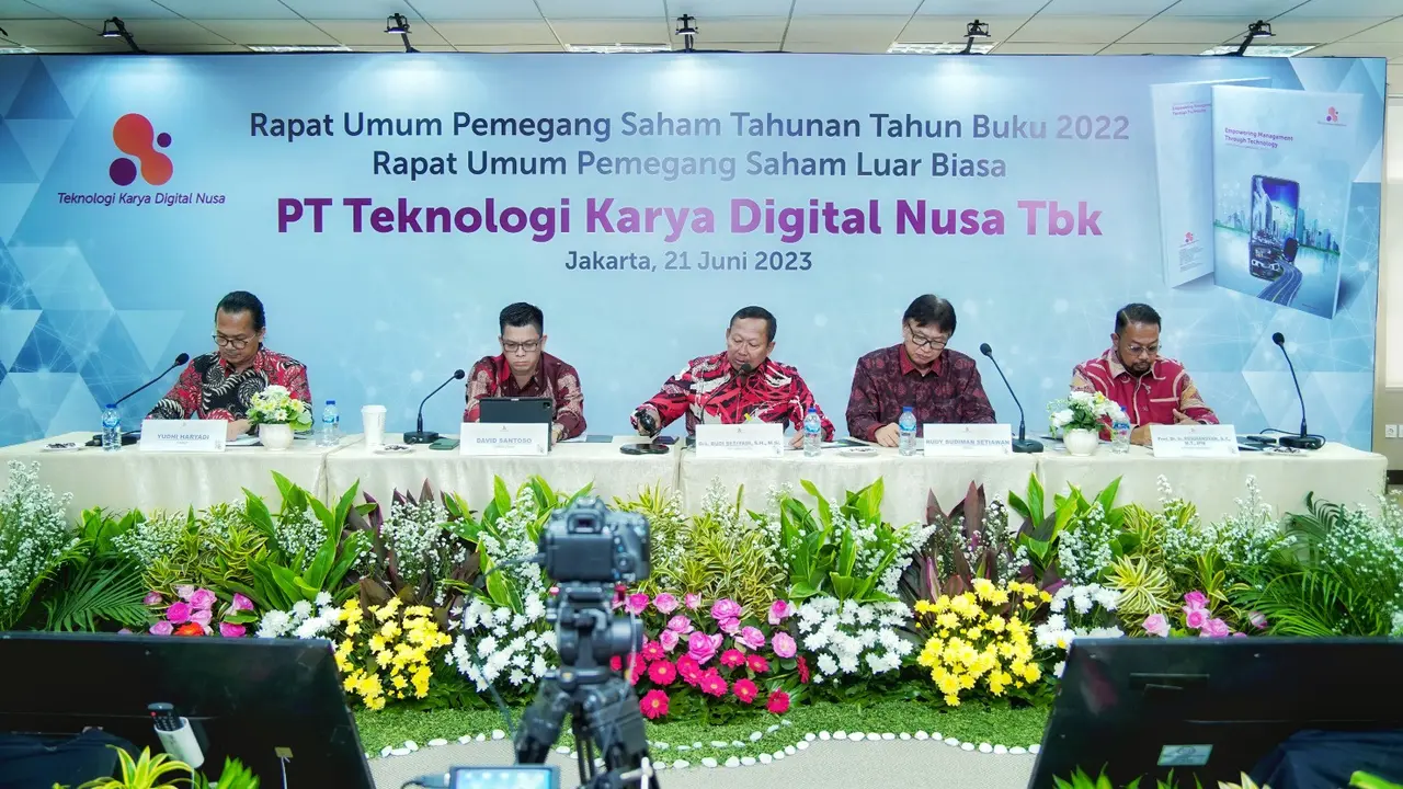 RUPS dan RUPSLB PT TKDN Tbk 2023 . (Liputan6.com/ ist)