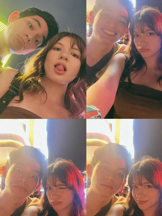7 Potret Seru Cassandra Lee dan Ryuken Lie Nonton Konser Bareng, Tampil Mesra