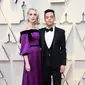 Lucy Boynton dan Rami Malek hadiri Oscar 2019 di Hollywood, California, Amerika Serikat, 24 Februari 2019. (FRAZER HARRISON / GETTY IMAGES NORTH AMERICA / AFP)