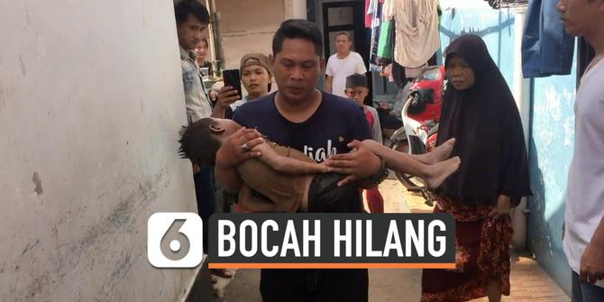 VIDEO: Sempat Hilang, Bocah 3 Tahun Ditemukan di Ciliwung
