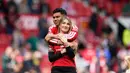 Selama berseragam United, ia mencatatkan 160 penampilan dan mencetak 26 gol di semua kompetisi. Ia juga sempat mengalami penurunan performa sebelum kembali tampil impresif musim ini. (AP Photo/Dave Thompson)