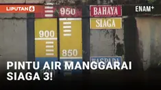 Pintu Air Manggarai Siaga 3 Akibat Air Kiriman