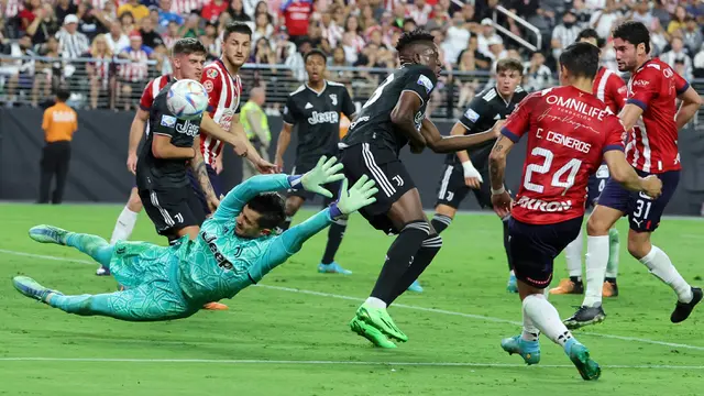 Foto: Pogba dan Di Maria Starter, Juventus Sikat Chivas Guadalajara di Laga Pembuka Rangkaian Pramusim 2022 / 2023
