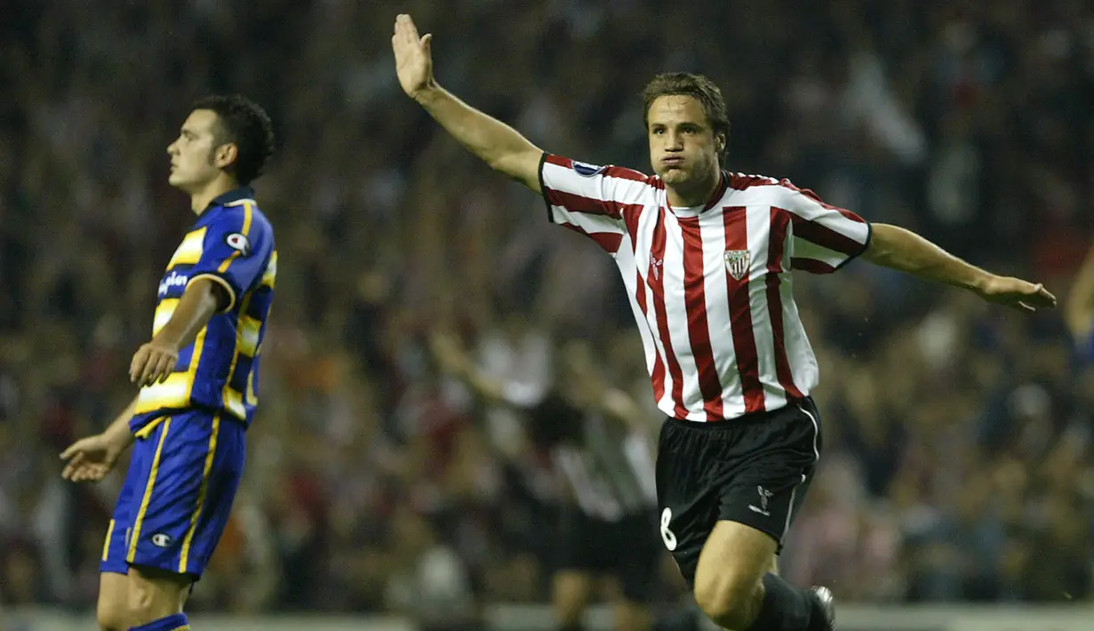Carlos Gurpegui. Ia dinyatakan positif menggunakan steroid nandrolone saat berseragam Athletic Bilbao pada musim 2002/2003, tepatnya pada 1 September 2002 usai kalah 2-4 dari Real Sociedad di Liga Spanyol. Ia dijatuhi hukuman selama 2 tahun. (Foto: AFP/Rafa Rivas)