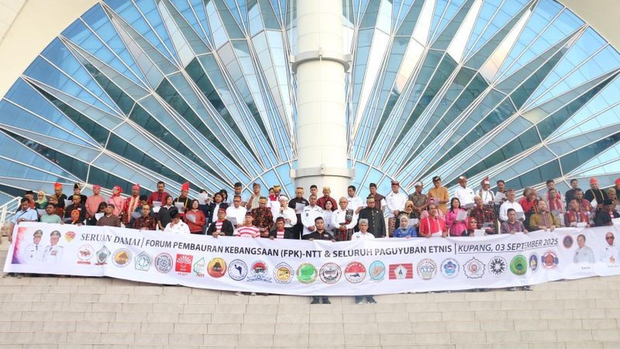 Wagub NTT Apresiasi Deklarasi Seruan Damai di Gedung Sasando: Kunci Persatuan Warga dan Pembangunan Daerah