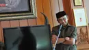 BJ Habibie saat menjadi narasumber bersama di acara dialog yang bertajuk “Mengawal perwujudan amanat UUD 1945, mencerdaskan kehidupan bangsa”, Jakarta, Minggu (24/5/2015). (Liputan6.com/Herman Zakharia)