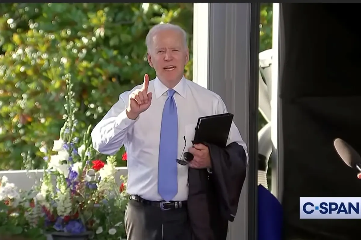 Presiden AS Joe Biden emosi ketika ditanya tentang Vladimir Putin.