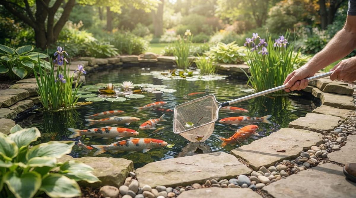 Cara Menjaga Kolam Ikan Tetap Bersih Tanpa Harus Sering Menguras Air