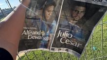 Alfeandra Dewangga dan Julio Cesar resmi diumumkan sebagai pemain baru&nbsp;Persib musim 2025/26. (Bola.com/Erwin Snaz)