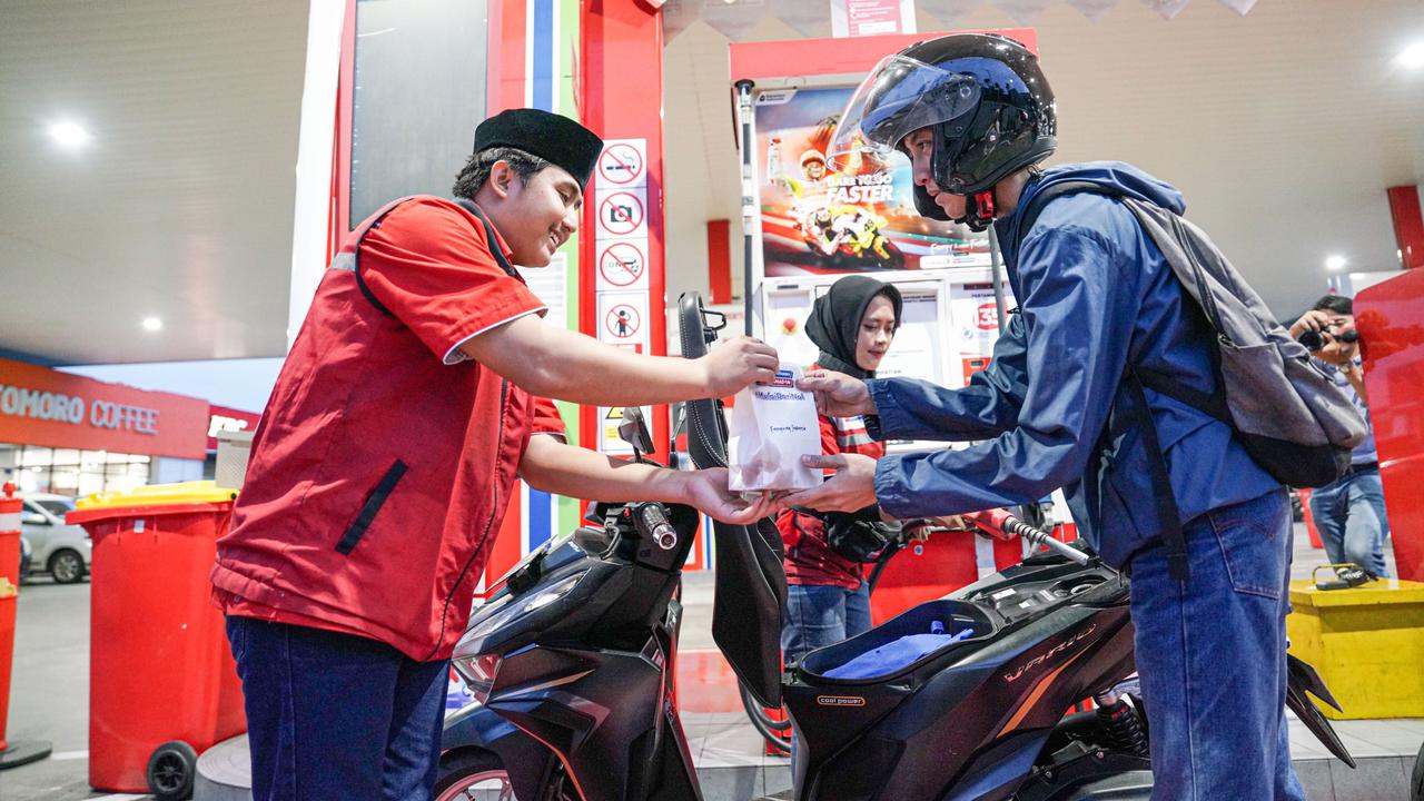 Semarakkan Ramadan, Pertamina Patra Niaga SPBU 'Percantik' SPBU Jadi Bernuansa Religi