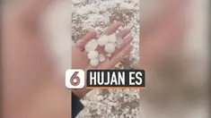 HUJAN ES