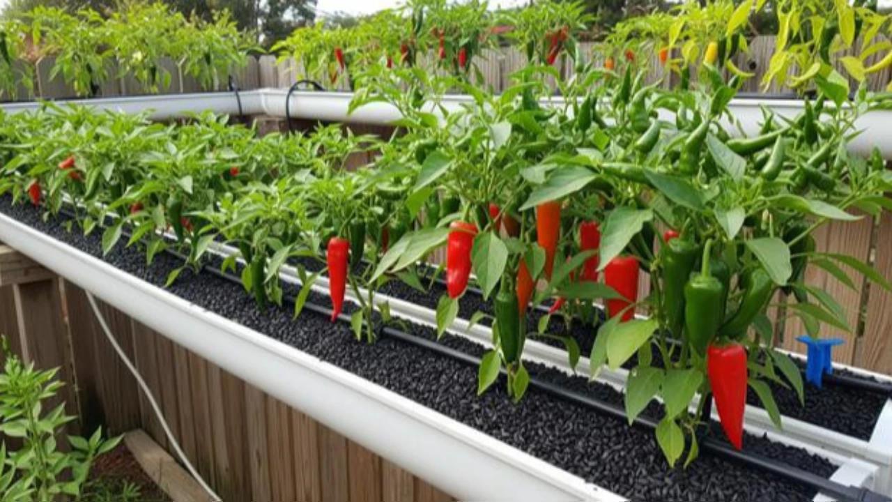8 Desain Kebun Cabai dengan Media Tanam Sekam yang Hemat Tempat