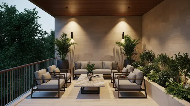 Model Rumah Quiet Luxury yang Cocok untuk Anak Muda Model Teras Depan Fungsional