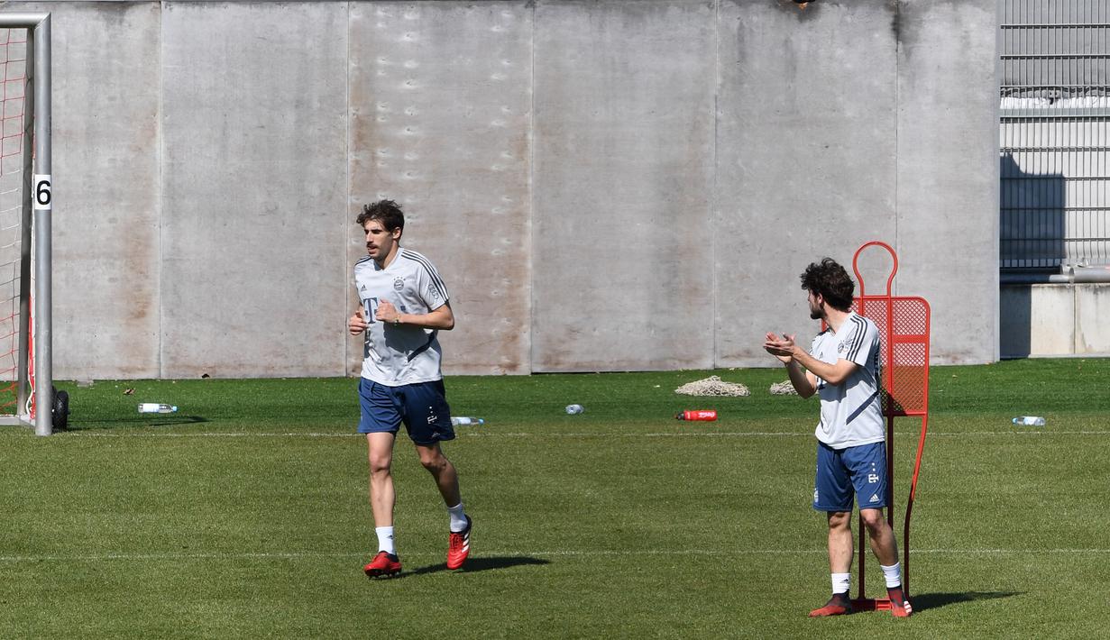 Foto Sesi Latihan Bayern Munchen Di Tengah Pandemi Corona Bola Liputan6 Com