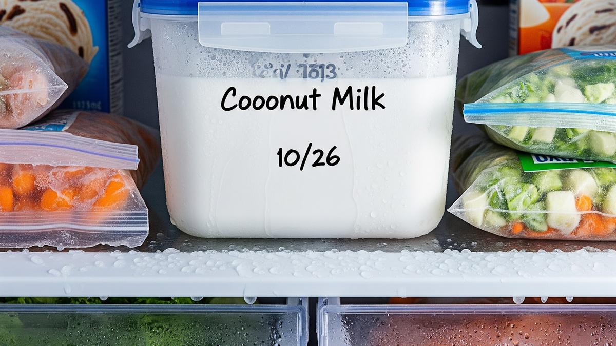 Cara Menyimpan Santan di Freezer agar Tahan Lama dan Tetap Segar