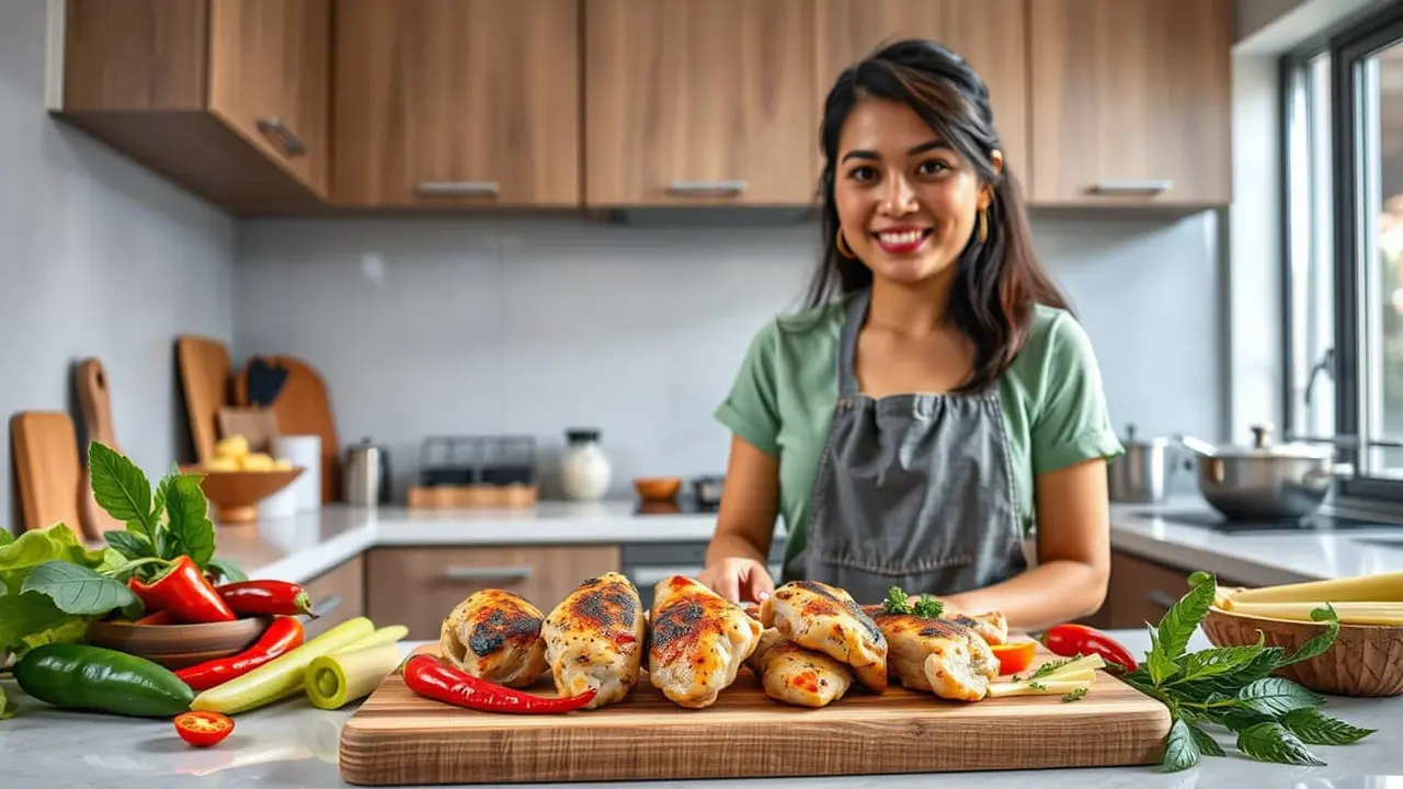 resep ayam pedas