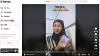 Tangkapan layar video TikTok dari akun @whoami1199 yang memperlihatkan gaji guru honorer Rp150 ribu untuk satu bulan kerja. (dok. TikTok @whoami1199/https://www.tiktok.com/@whoami1199/video/7351693582597672197/Rusmia Nely)