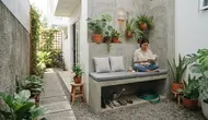 10 Model Selasar Samping Rumah yang Sempit, Ubah Lorong Kosong Jadi Estetik Fungsional